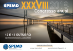 XXXVIII Congresso Anual da SPEMD - 1º dia